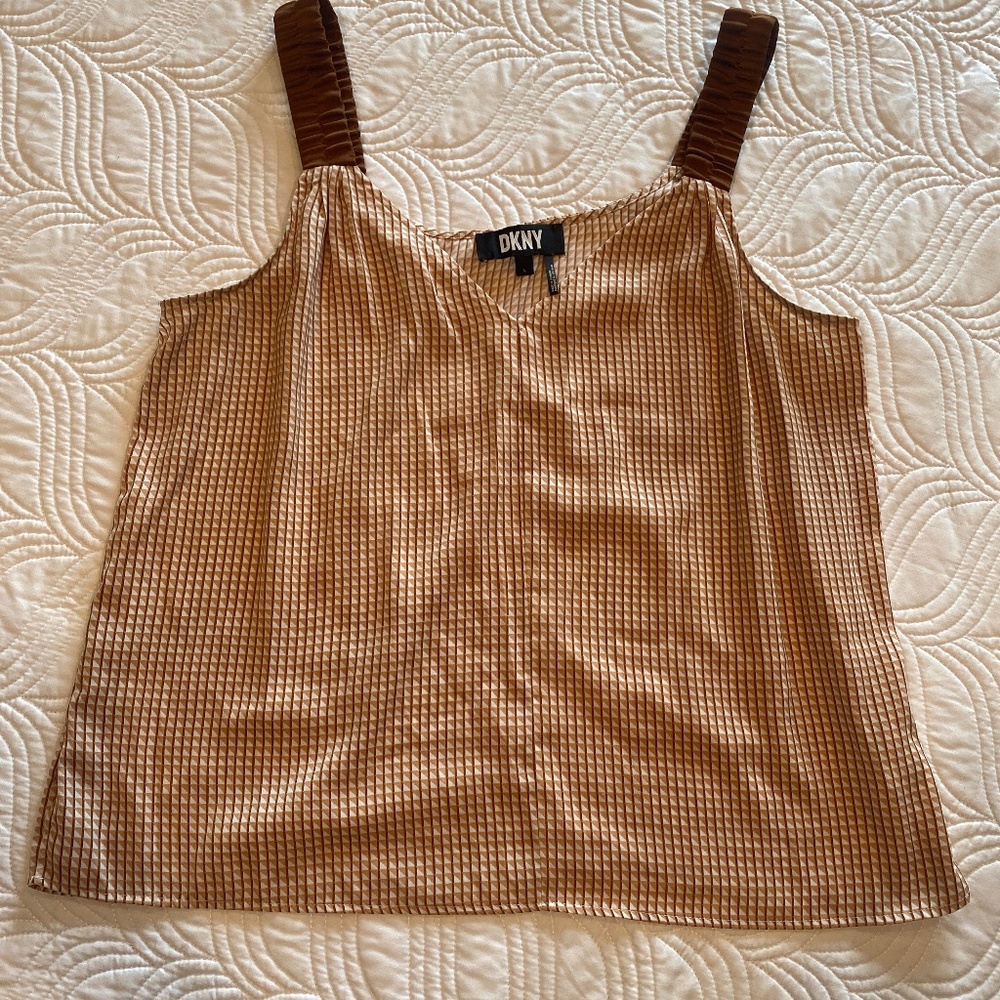 DKNY patterned tank